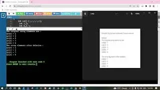 Create an Array with 5 integers (elements) and then DELETE the SECOND elements.