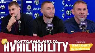 Full Denver Nuggets Postgame Media vs. NOP 🎙