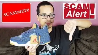 How I Was Scammed By An Ebay Seller! Air Jordan 4 Retro Levis NRG Real Vs Fake Review!!!