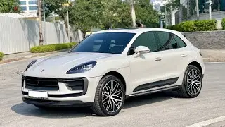 Porsche Macan 2019 Model 2020 - Wasp Màu Xám Xi Măng - Gốc Màu Trắng và Dán Toàn Bộ Xe PPF 