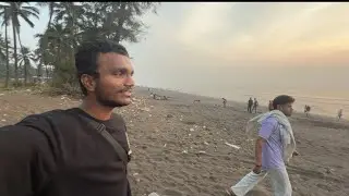 My first vlog in Kalamb beach 🏝️ Full masti with friends👬🏽😂