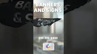 Banners and Signs Fast Production and Shipping: JCE Graphic Services 331-215-6523