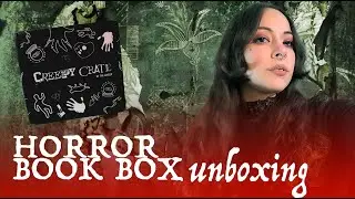 Horror Book Box Unboxing - Creepy Crate Dec-Jan - Jan 2022