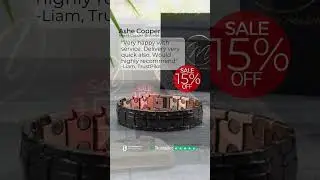 Embrace Health with Copper Bracelet Discount!