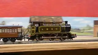 HORNBY RAILWAYS LBSCR E2 CLASS WITH MIX TRAIN SHORT RUNNING SESSION
