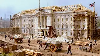 Miniature Historical Building: Buckingham Palace🎬 120 Years of Construction