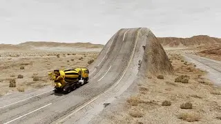 Mobil vs Giant Bulge #1 - BeamNG Drive