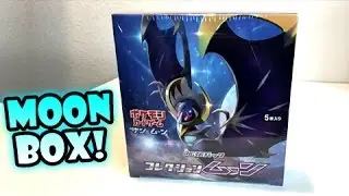 OPENING POKEMON SUN AND MOON CARDS COLLECTION MOON LUNALA BOX!
