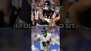 Mark Andrews and Colston Loveland were my must sits in week 2 and they combined for 1.4 fantasy pts