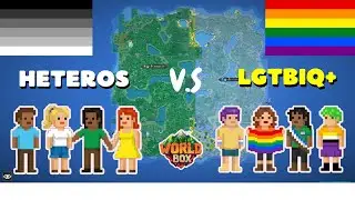 HETEROSEXUALES VS HOMOSEXUALES En WorldBox ⚔️|| &iquest;Qui&eacute;n Ganar&aacute;?