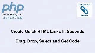 Quick Link Builder Script - Free at PHP-Scripting.com