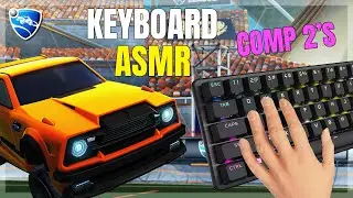 Rocket League ASMR Competitive 2's 😴 Relaxing Mechanical Keyboard Sounds │no talking