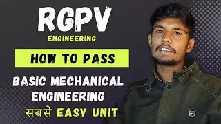rgpv basic mechanichal engineering imp || how to pass bme , important topics and quetions