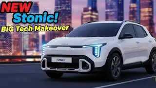 Представлен новый Kia Stonic! &mdash; Грандиозное техническое обновление для покупателей небольших внед...