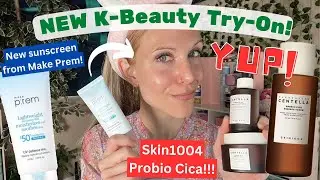 НОВЫЕ корейские средства по уходу за кожей: солнцезащитные средства Skin1004 Probio-Cica и Make Prem!