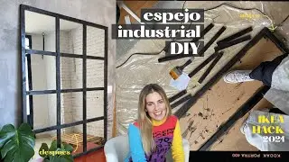 Espejo INDUSTRIAL DIY POR 75 €💰 | IKEA HACK 2021 | Tendencia Tik Tok 💯