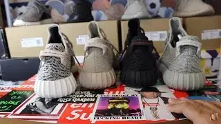 How To Tell If Your Yeezy Boost 350 Are Real Or Fake Part 2! Legit Check On All 4 Pairs!