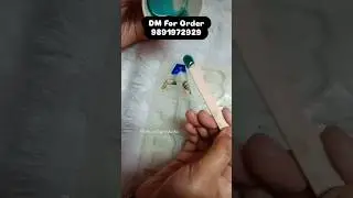 Ocean Wave Resin Keychain Tutorial | Easy Resin Art for Beginners