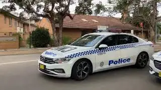 NSW CMB13 POLICE CAR CAME BACK TO GRANVILLE POLICE STATION 🚓