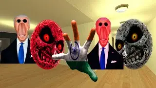 Scary Hand, Termina And  Joe Biden  Nextbot in The Hotel Gmod