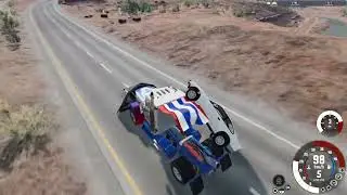 BeamNG drive, crash test with truck💥🚚🚛 😧 #beamngdrive #crash
