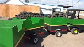 2017 John Deere Tractor Trackless Train For Sale