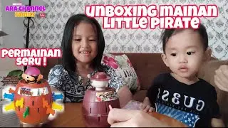 Unboxing permainan little pirate || permainan seru anak-anak