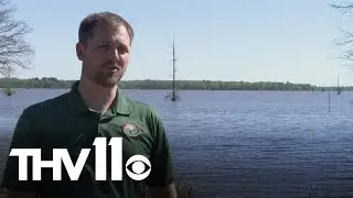Flooding impacting Lake Conway renovations