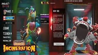 Gameplay Project Playtime Phase 2 Inceneration| Primera partida como moustro en el canal