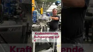 Schwere Teile messen ganz ohne Kraftaufwand mit einer mobilen Zuf&uuml;hreinheit