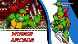 MUGEN Аркадный режим с Рафаэлем