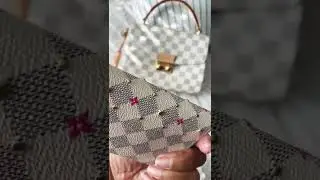 Victorine DA Studs Special Edition #louisvuitton #lv #victorine #luxurywallets #damierazur #lvlover