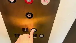 Scenic Otis Hydraulic Elevator @ Cheyenne Mountain Resort - Colorado Springs CO