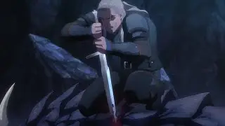 Geralt Vs. Allomorax | The Witcher: Sirens of the Deep | Opening fight
