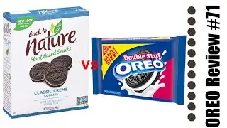 Back To Nature vs Double Stuf Oreo [Oreo Review #71]