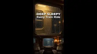 30-Min Rainy Train Ride for Deep Sleep