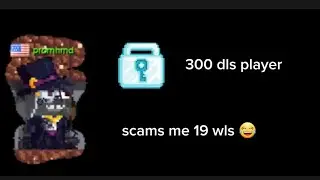 guy who has 3 bgl scammed me 19 wls 😂| GROWTOPIA