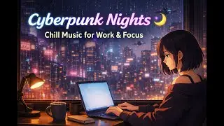 Cyberpunk Nights 🌃 | 30 Minutes Chill Music for Work & Focus