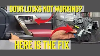 How to Replace a Door Lock Actuator 