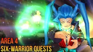 [DFFOO GL] Six-Warrior Quests: Area 4 - Three character clear | Seven, Seymour Cheeks, Neon