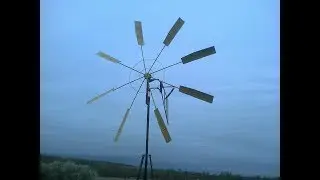 Ветронасос для капельного полива , сборка,работа,размеры(wind pump)
