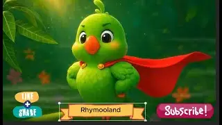 Me Tota Me Tota – Cute Green Parrot Kids Rhyme | | Jungle Fun Cartoon Song for Children