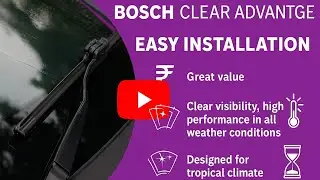 Bosch Clear Advantage Frameless Wiper Installation | The Best value for money Wiper for your car