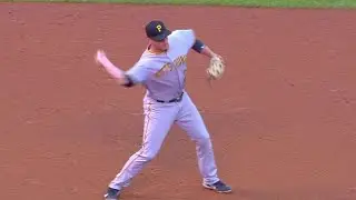 PIT@COL: Williams gets Blackmon to ground into a DP