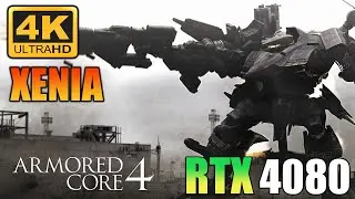 Armored Core 4 PC Gameplay | Xenia Canary 2023 | Xbox 360 Emulator | RTX 4080 | i9 13900K | 4K 60FPS
