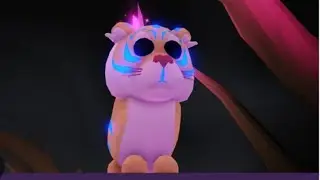 Making neon lunar gold tiger in adopt me Roblox