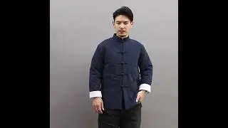 Men's Winter Mandarin Collar Kung Fu Jacket