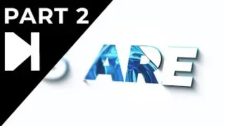 After Effects Tutorial - Cool Lyrics Animation PART 2 (Camera and Effects)