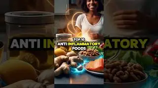 Top 10 Anti-Inflammatory Foods to Reduce Chronic Inflammation Naturally! #healthtips
