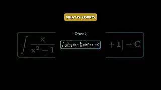 what is your type? #maths